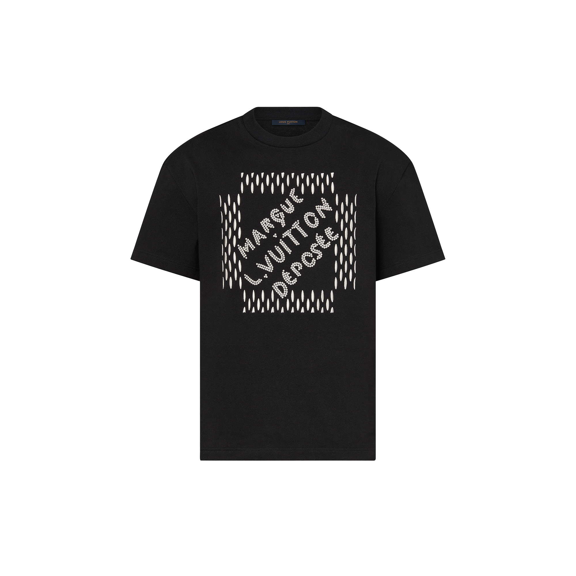 エンブロイダードシグネチャーコットンTシャツ |ルイ・ヴィトン 公式 エンブロイダードシグネチャーコットンTシャツ |ルイ・ヴィトン 公式